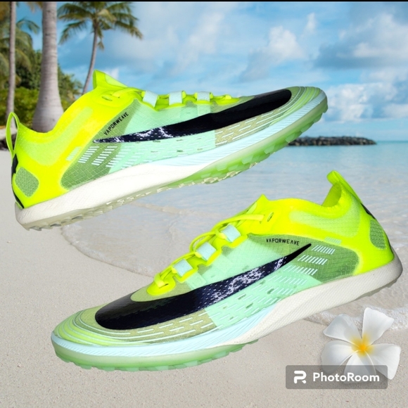 NEW Nike Zoom Victory XC Vaporweave Waffle 5 Volt Mint Foam Running Shoes Size 6 - Picture 2 of 12